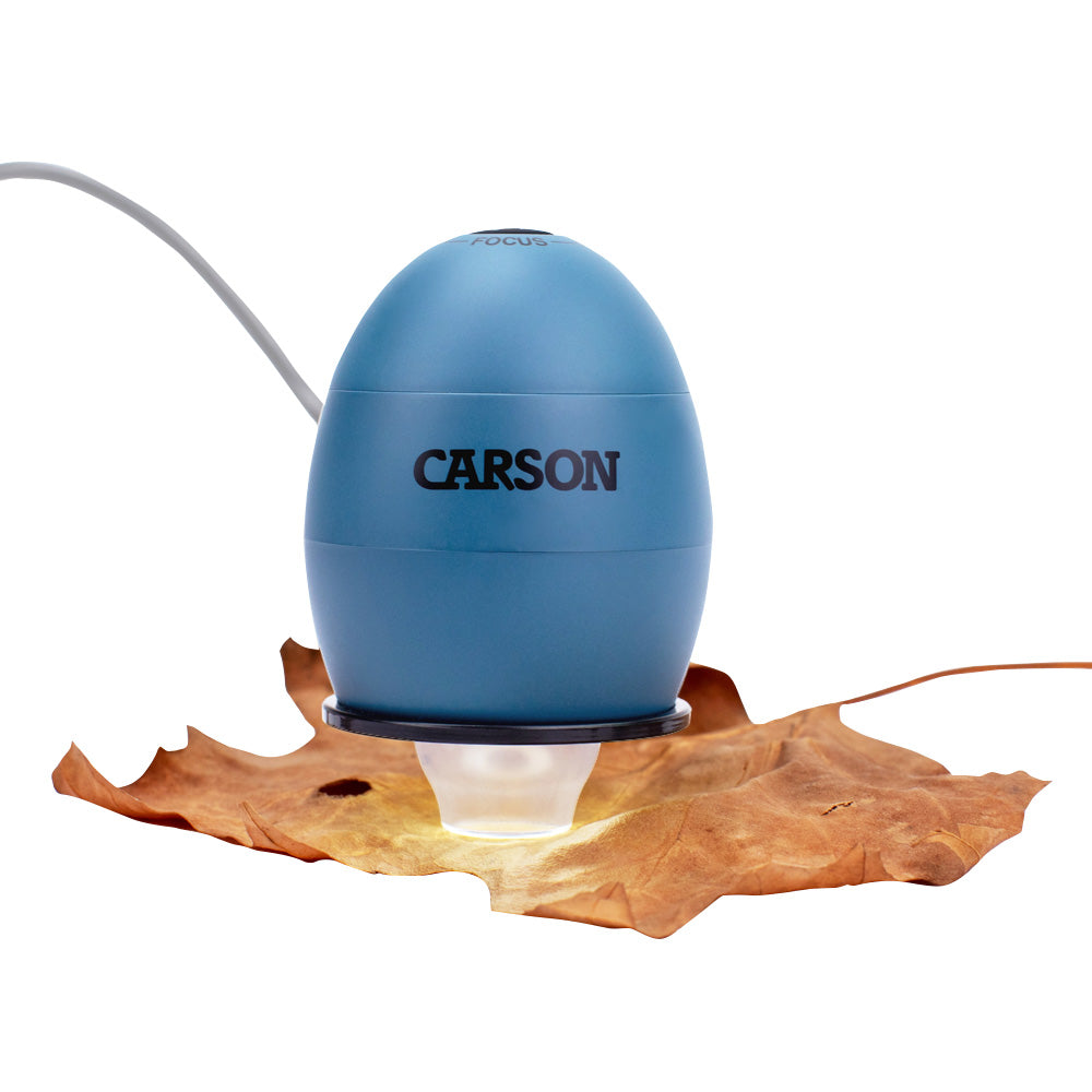 Microscópio Digital Carson Com Zoom 81X, LED, E Câmera Integrada