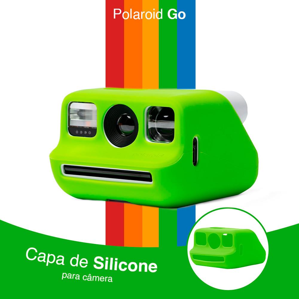 Capa De Silicone Para Câmera Polaroid Go Proteção Com Estilo E Praticidade