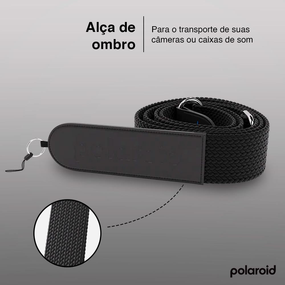 Alça de Ombro Polaroid Compatível Com Câmeras E Caixas de Som