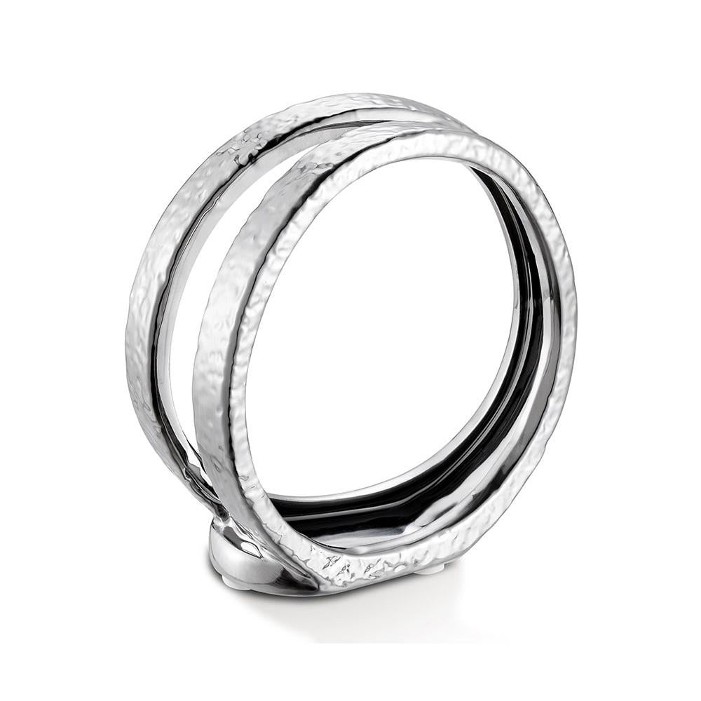 Porta Vela Prata 14 X 6 X 13,5 Cm