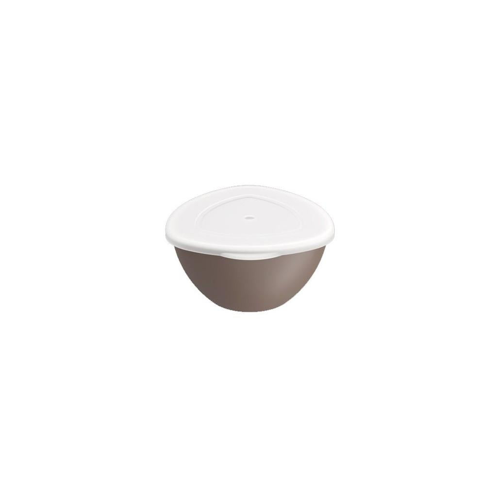 Cremeira Essential com tampa 13,5 x 12,7 x 4,6 cm 250 ml Cinza