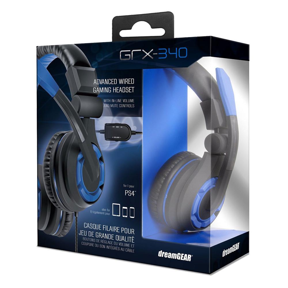 Headset para PS4, XBOX 360, XBOX One, Wii U, PS Vita e outros dispositivos de áudio
