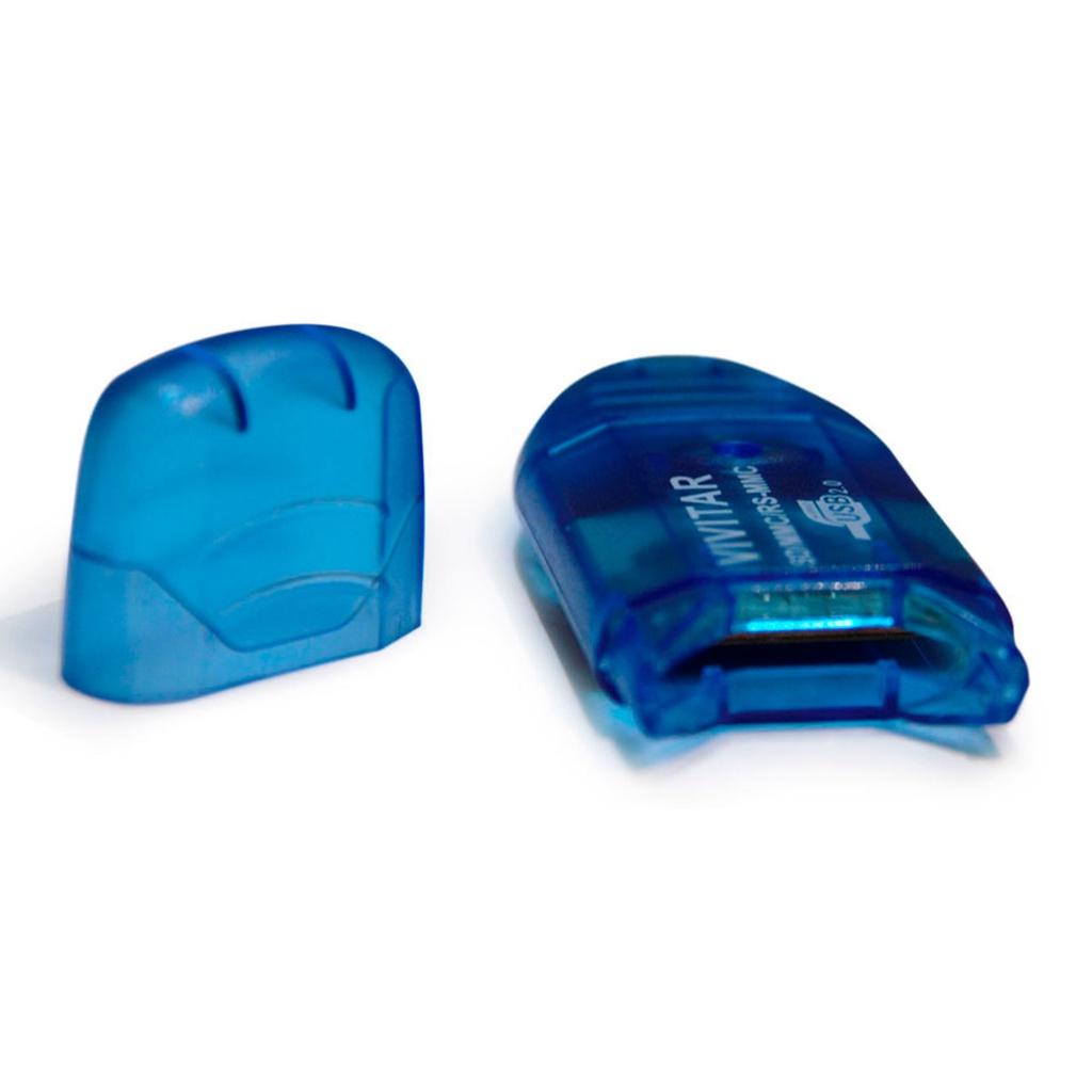 Leitor e Gravador Vivitar USB 2.0 de cartões de memória SD/MMC