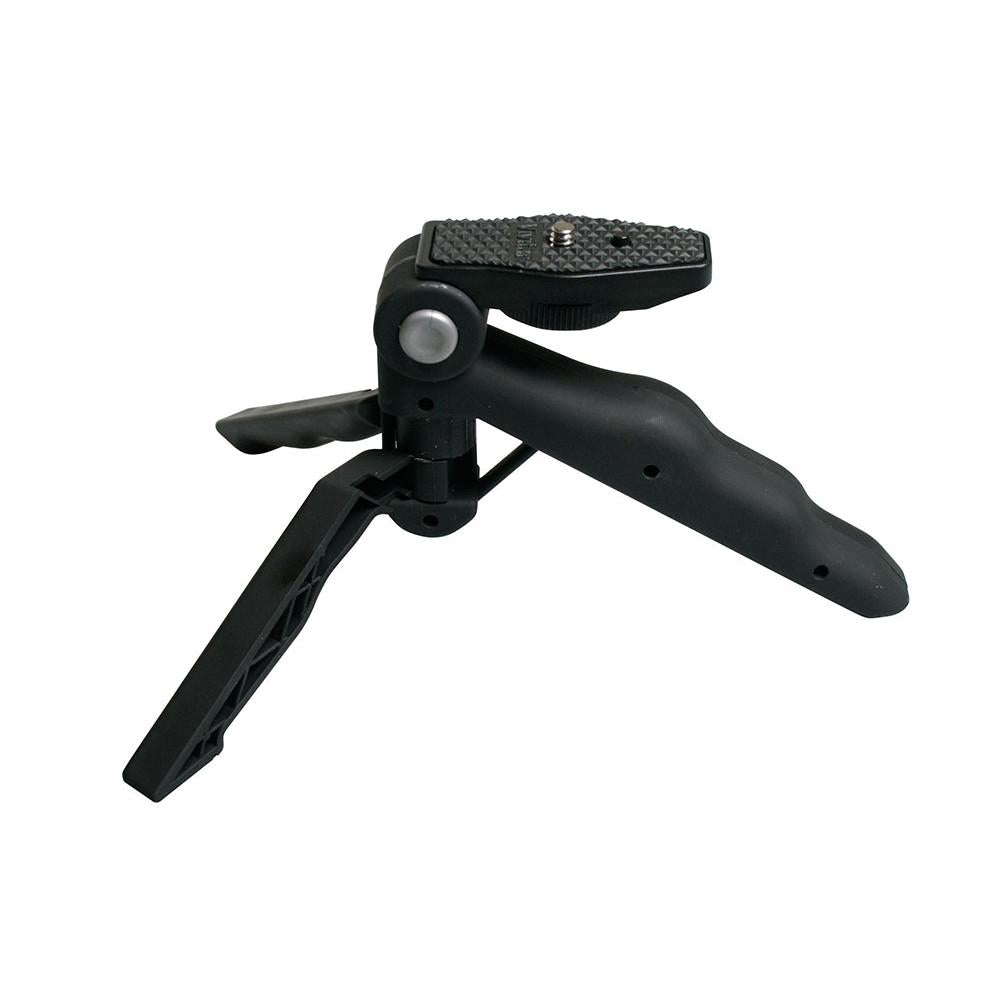 Mini tripé compacto e suporte manual de equipamentos fotográficos
