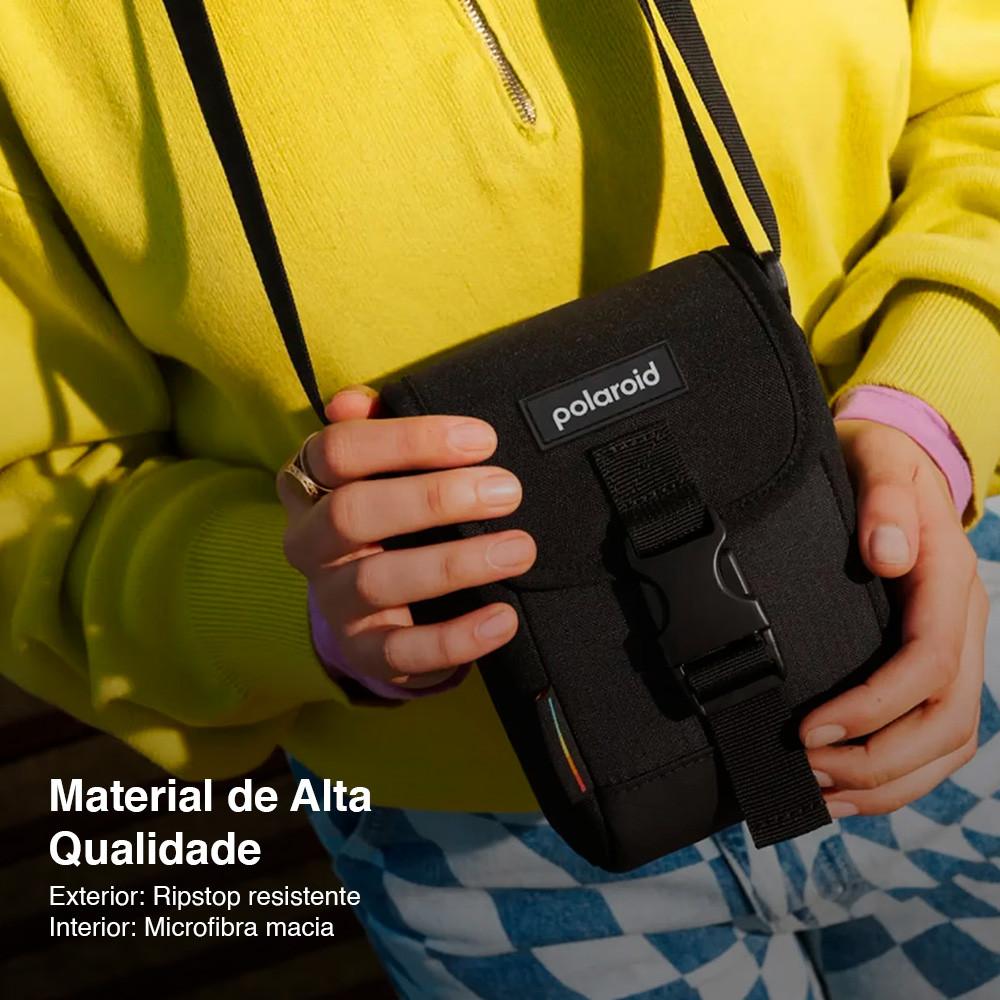 Bolsa Para Câmeras Polaroid Modelo Go Com Exibição Lateral E Estilo