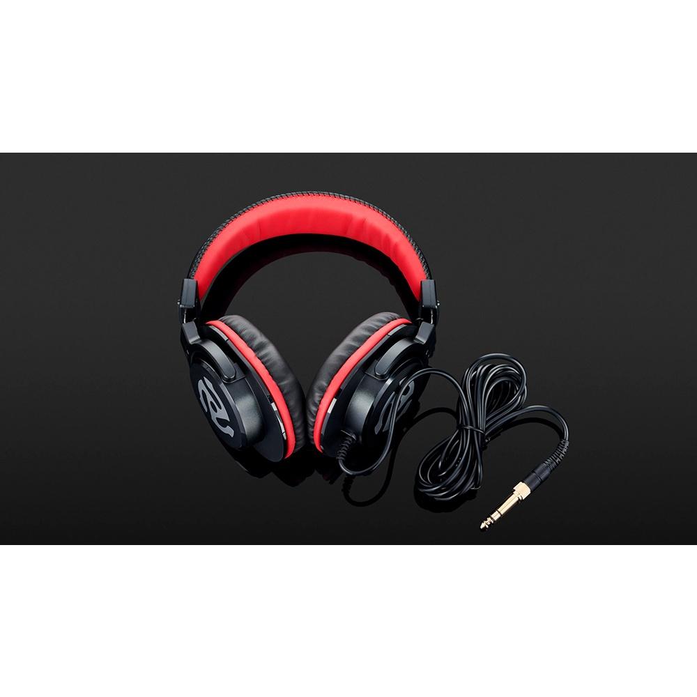Headphone para DJ Numark HF175 com almofadas confortáveis para mixagem e cabo de 3m