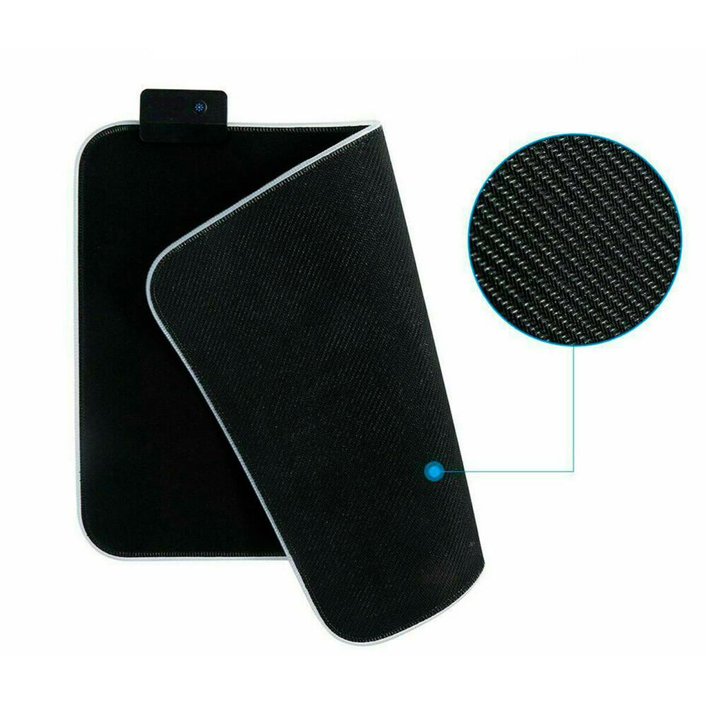Led Gaming Mouse Pad com 12 modos de cores