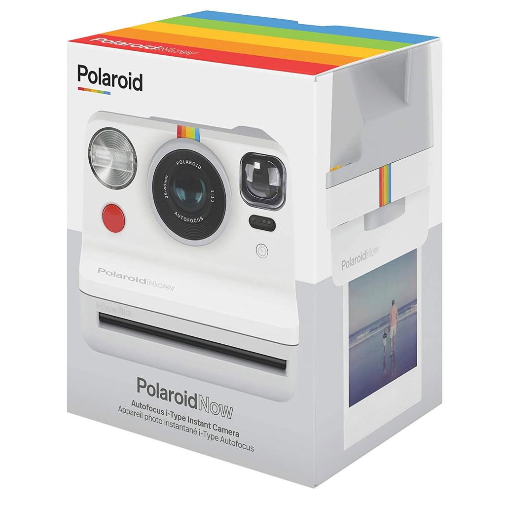 Câmera Polaroid Now Autofocus i-Type com impressão Instantânea - Branca