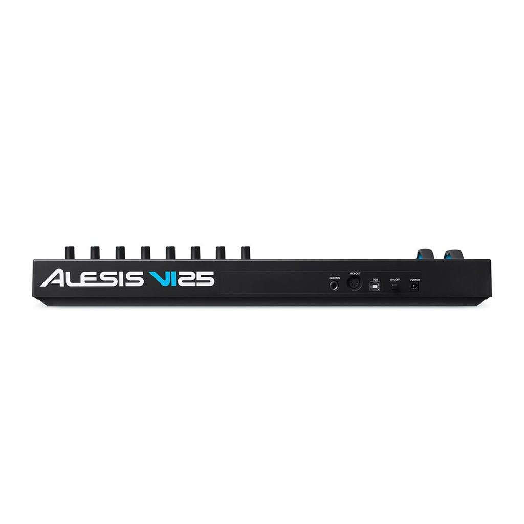 Teclado Musical digital com 25 teclas, 16 PADs e controle USB-MIDI x
