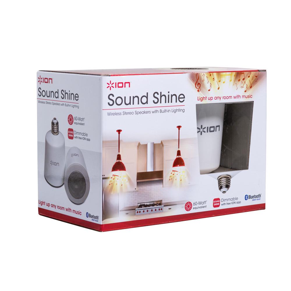 Par de lâmpadas LED 60Watts, bivolt com alto falante 10W e recepção remota de áudio