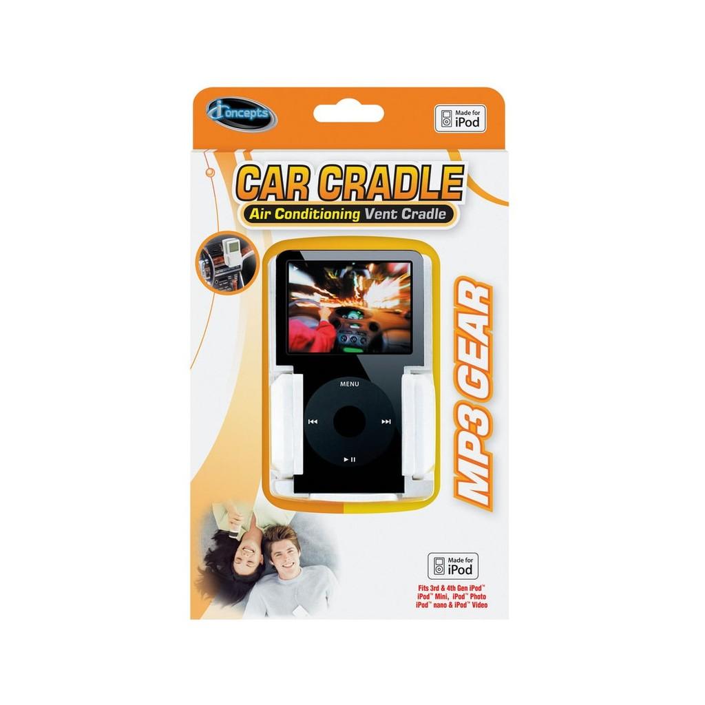 Suporte veicular ajustável para Smartphones, iPod e outros (berço para fixação)