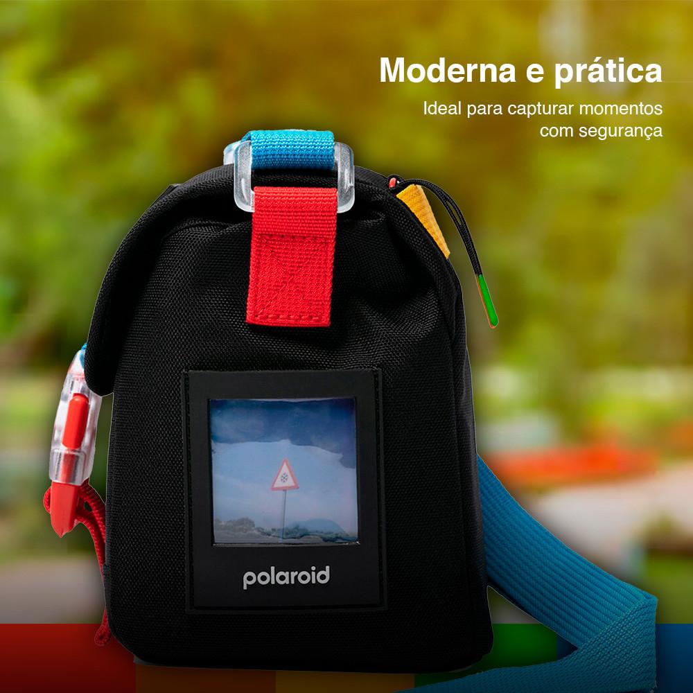 Bolsa Para Câmeras Polaroid Modelo Go Com Exibição Lateral E Estilo