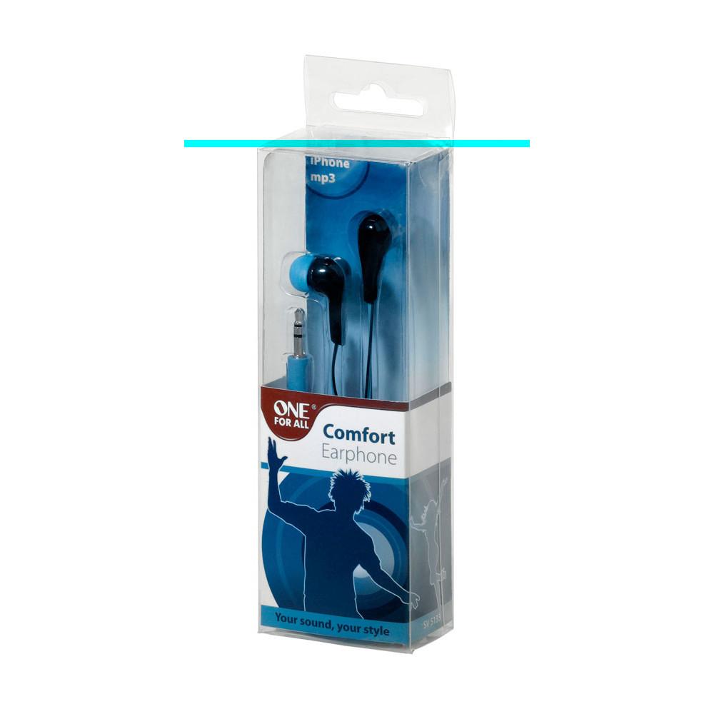 Fone de ouvido tipo earphone com cabo flat - Comfort