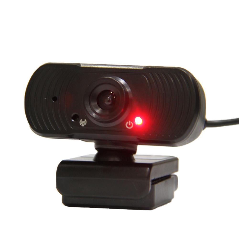 Webcam Vivitar Full HD1080p 360°com microfone de alta qualidade e clip