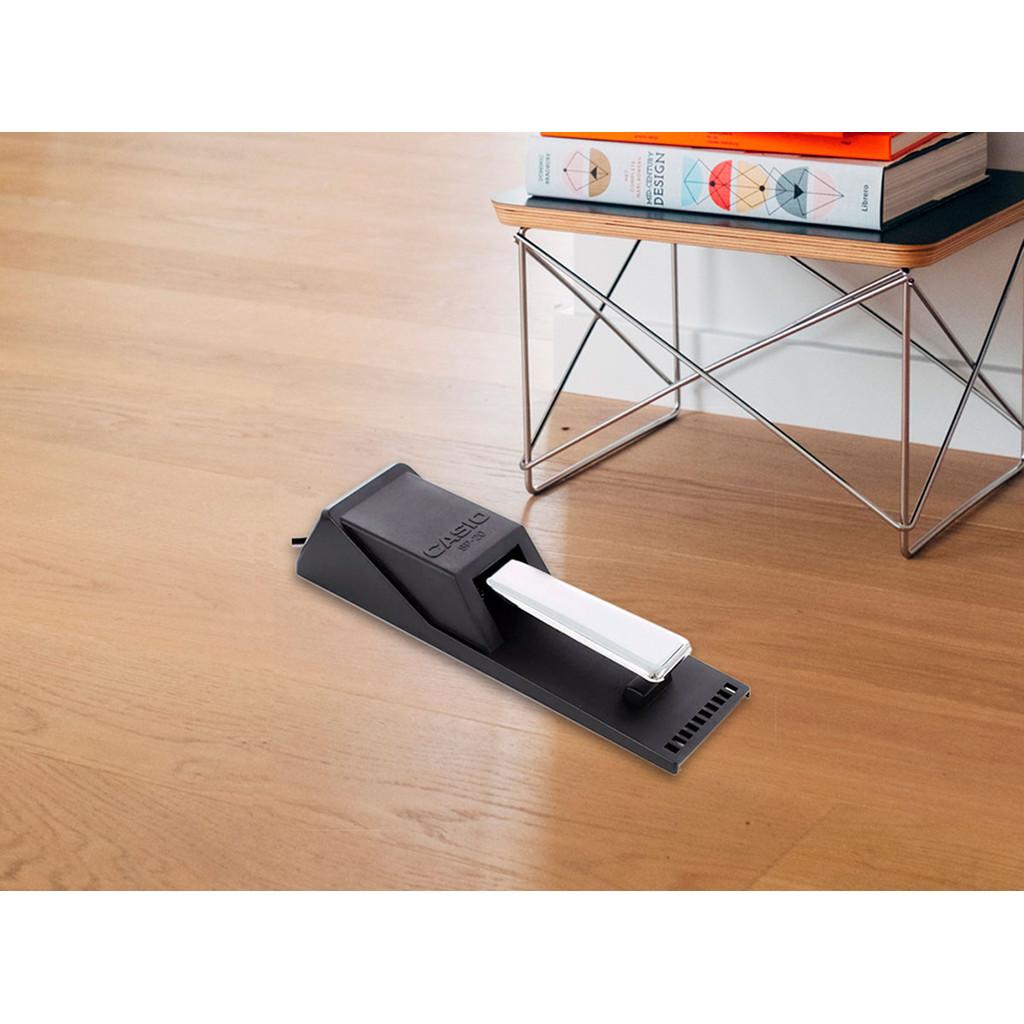 Pedal de sustain padrão para os teclados Casio compatíveis com alavanca de metal e sapata