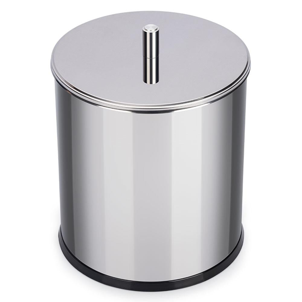 Lixeira Brinox Inox com Tampa 18X23Cm 5,4L