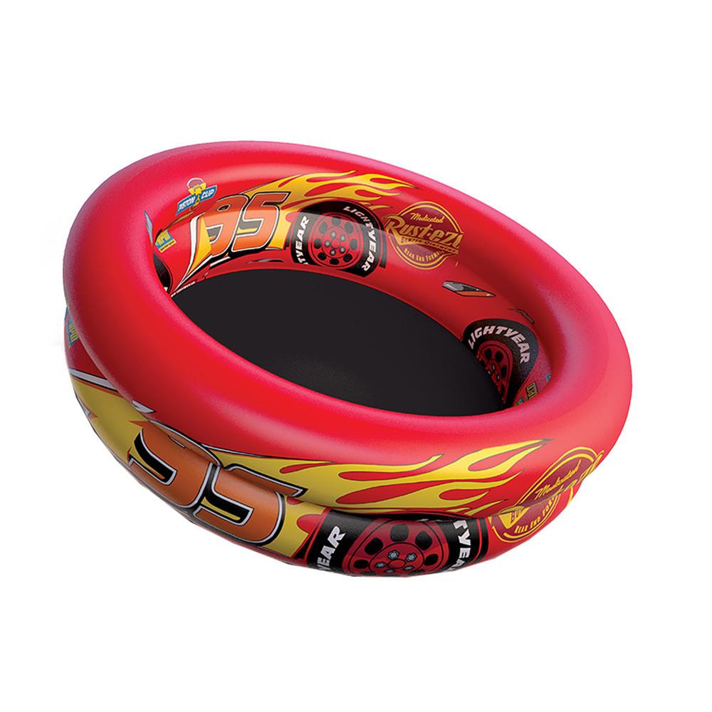 Piscina de 2 Gomos inflável 116L Cars Etitoys