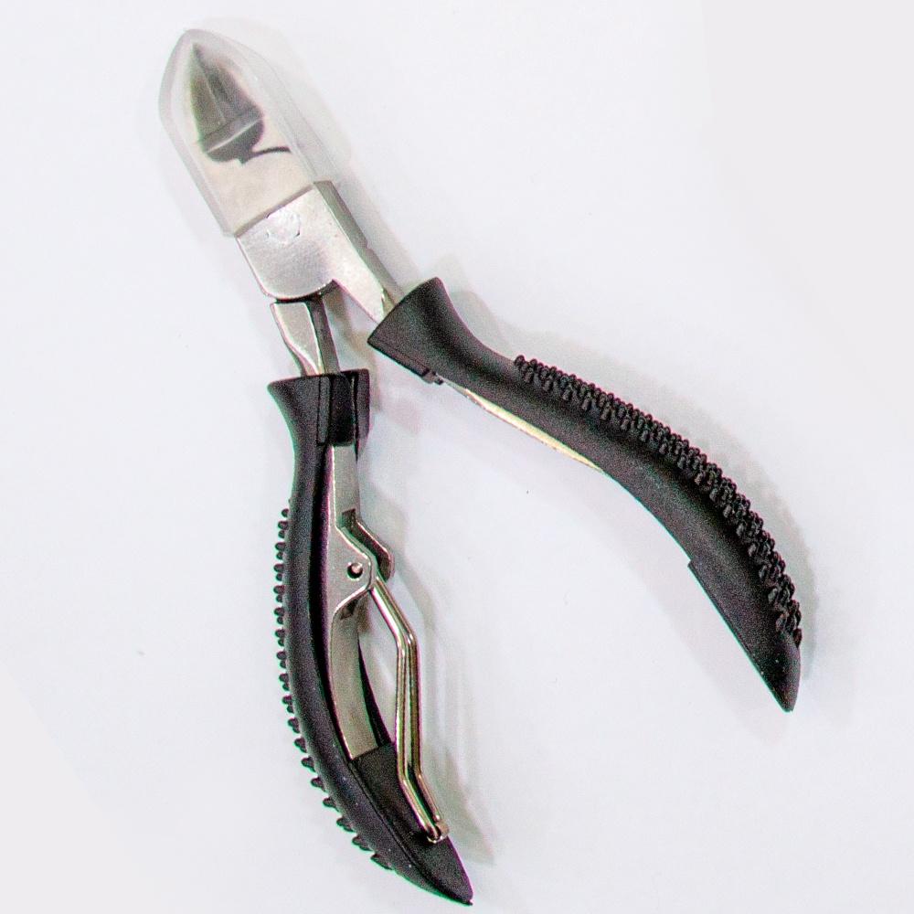 Kit masculino de cuidados pessoais com 5 itens: alicate, cortadores de unhas e pinças
