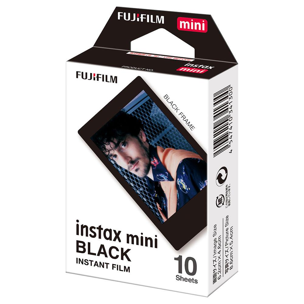 Filme instantâneo Fujifilm Instax Black com 10 poses