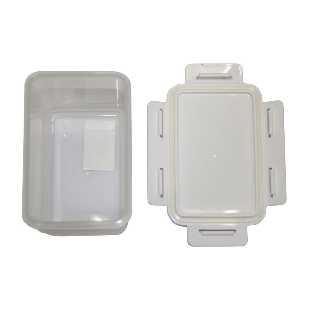 Pote Hermético Flap 12,7 x 8,7 x 10,7 cm 600 ml - Branco