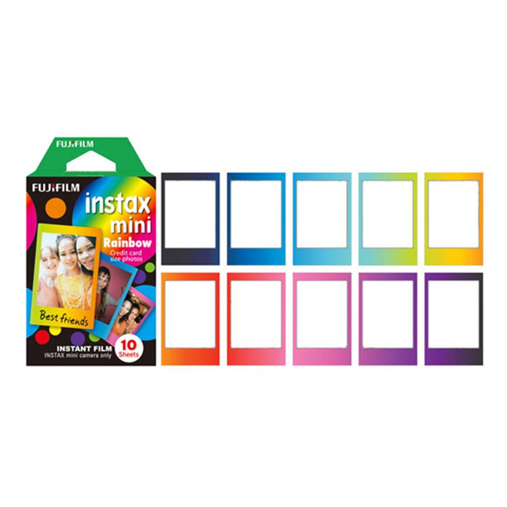 Filme instantâneo Fujifilm Instax Rainbow com 10 poses