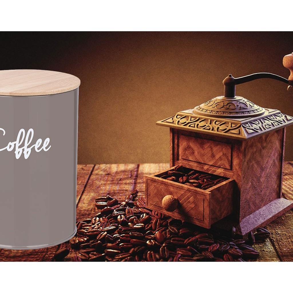 Pote Redondo Para Café Canister Warm Gray - Haus Concept 11,4 x 15,2 cm
