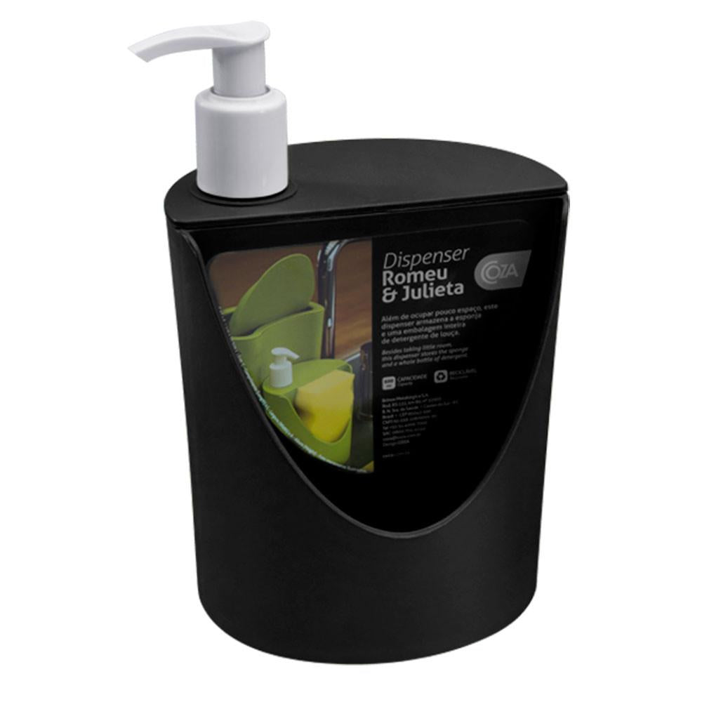 Dispenser Coza R&J 600Ml Preto