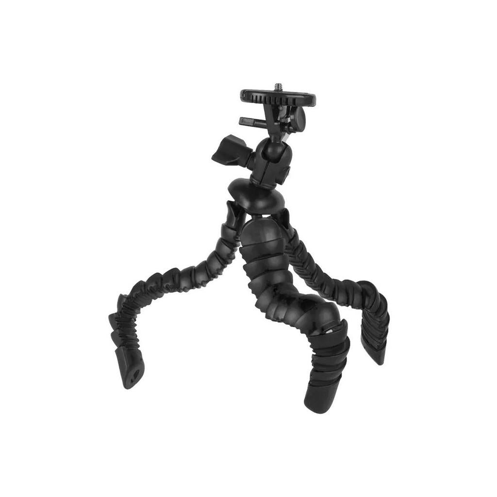 Tripé flexível Spider Vivitar de 17,5 cm e Ball Head 360°