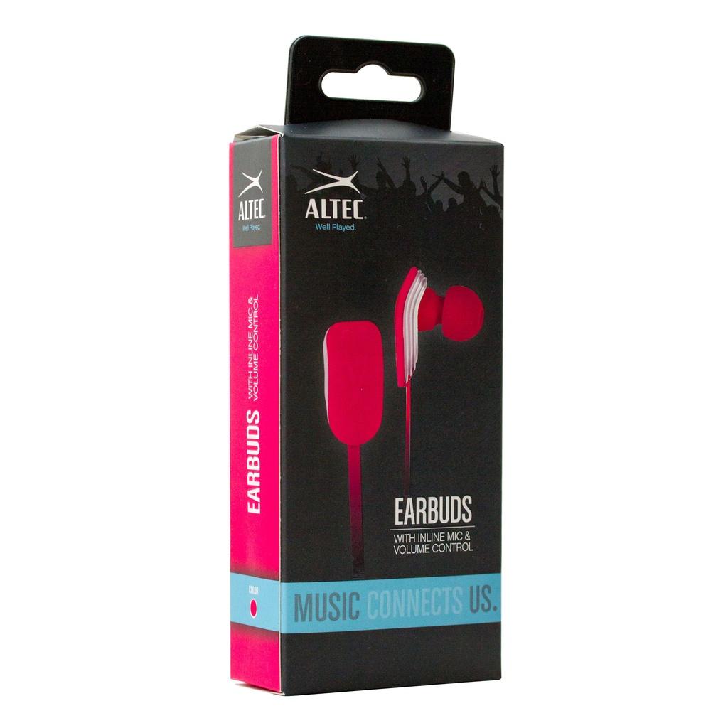 Fone de ouvido com microfone e controle de volume