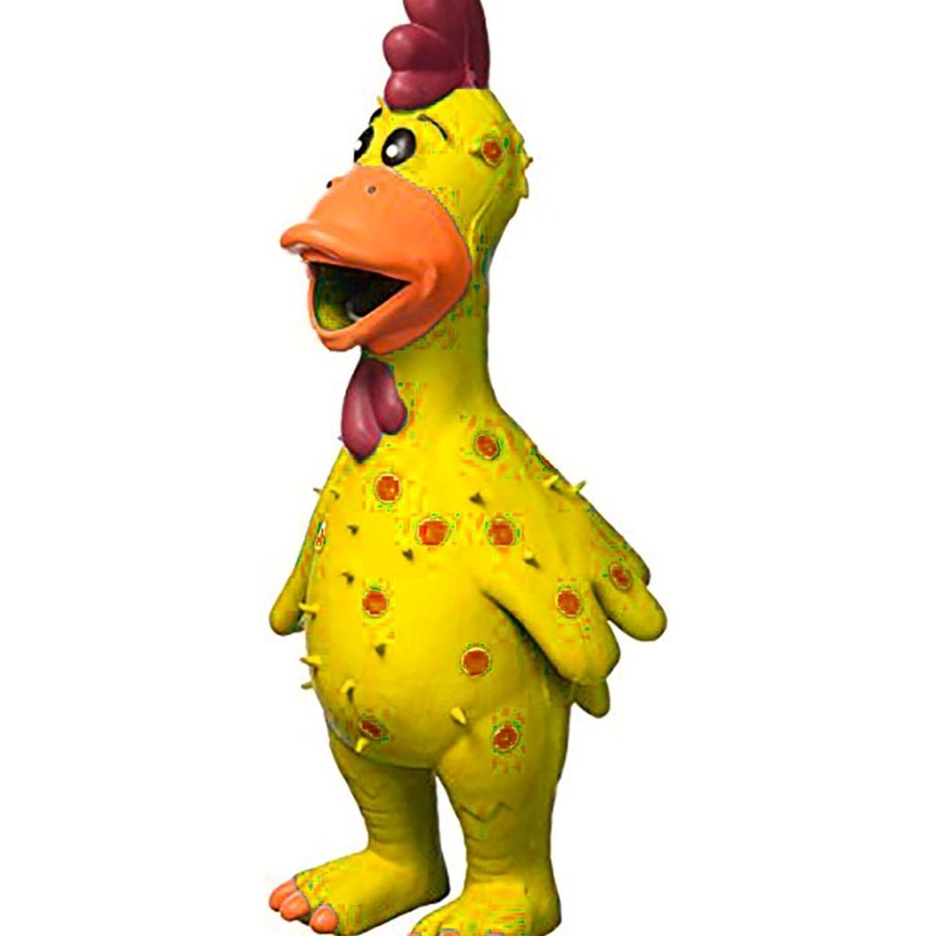 Brinquedo Pet Globken Chicken de 17 cm