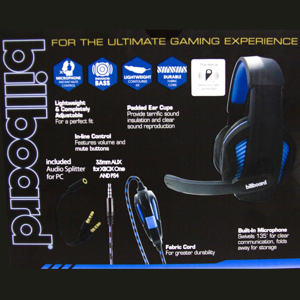 Gaming Headset Billboard BB425 com microfone e controle de volume