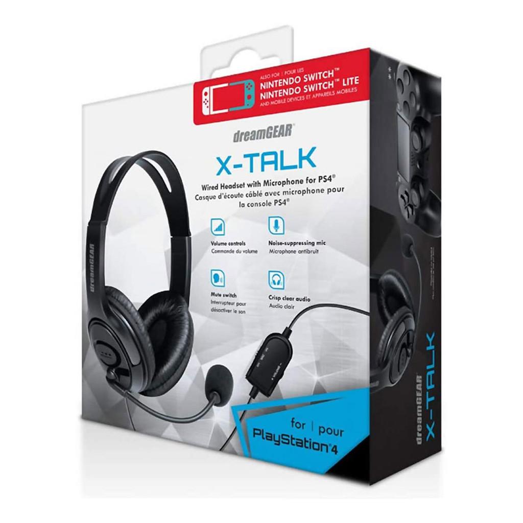 Gaming Headset com conchas grandes para PS4