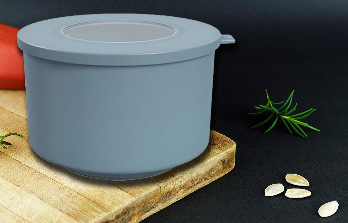 Pote Hoop 14,9 x 16 x 9,7 cm 1 L - Azul Coza