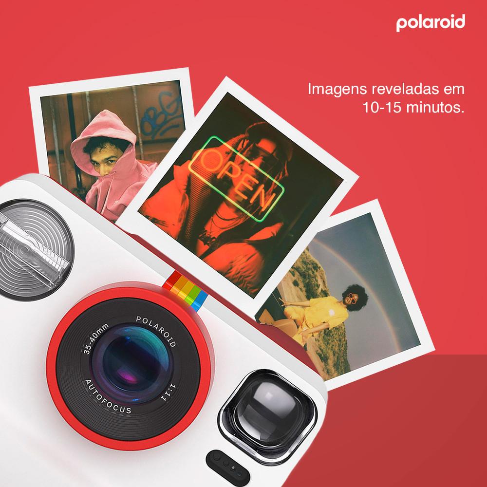 Câmera Instantânea Polaroid Now 2ª Geração Sustentável Com Alça De Pulso