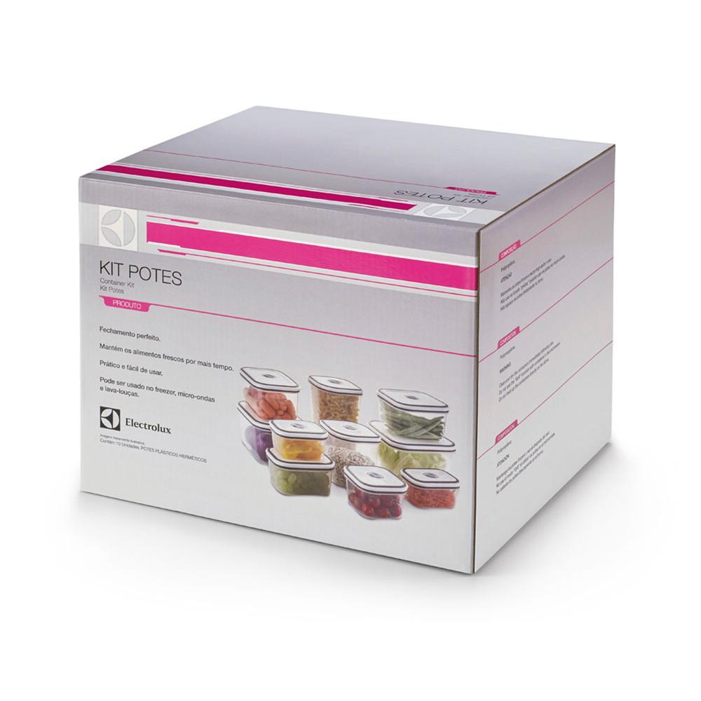 kit Potes Electrolux 10 peças