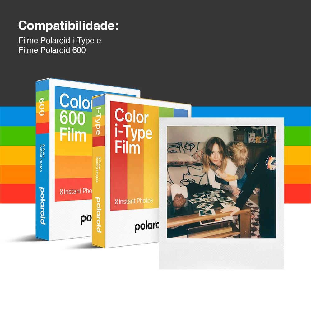 Câmera Instantânea Polaroid Now+ 2ª Geração Bluetooth Sustentável Com 5 Filtros De Lente