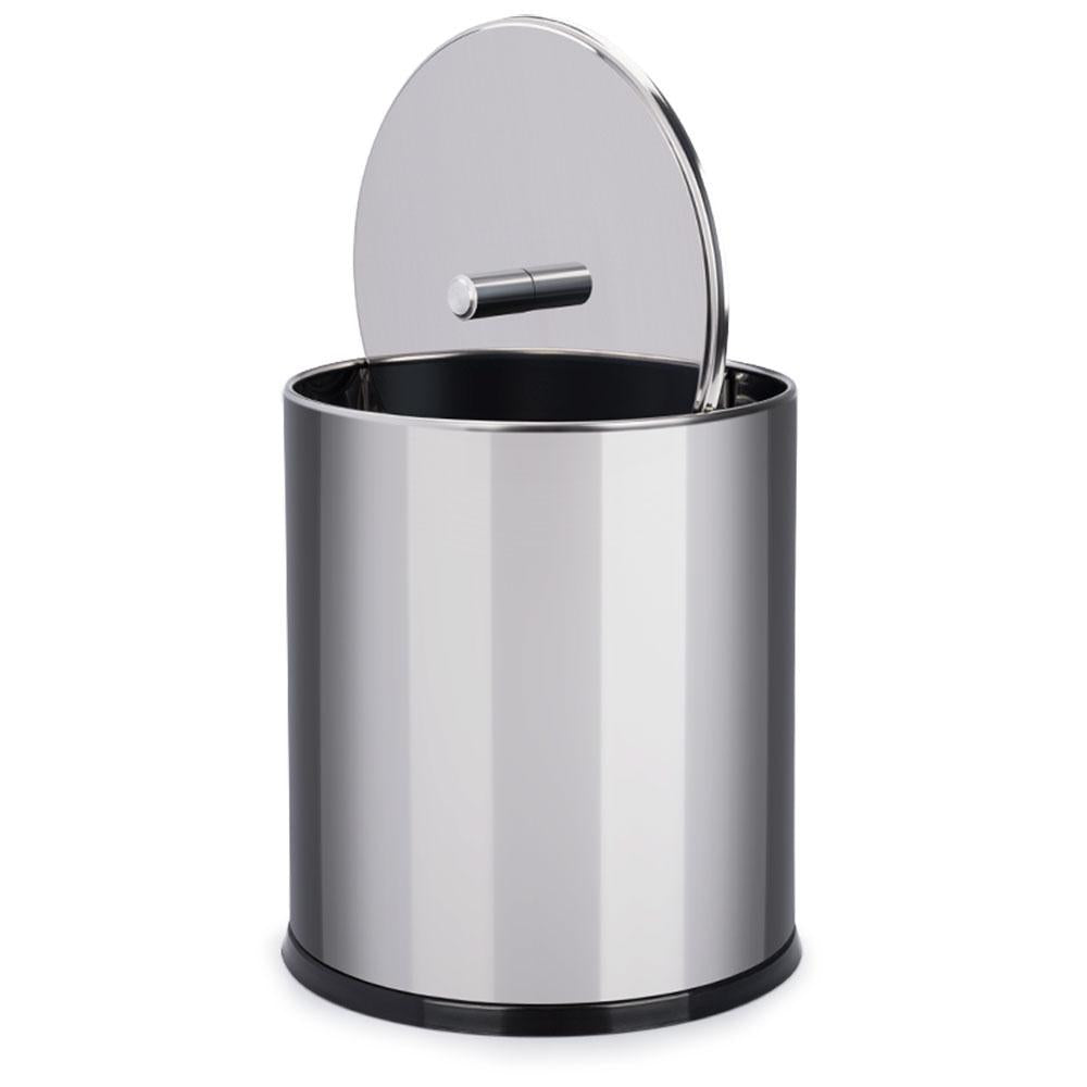 Lixeira Brinox Inox com Tampa 18X23Cm 5,4L