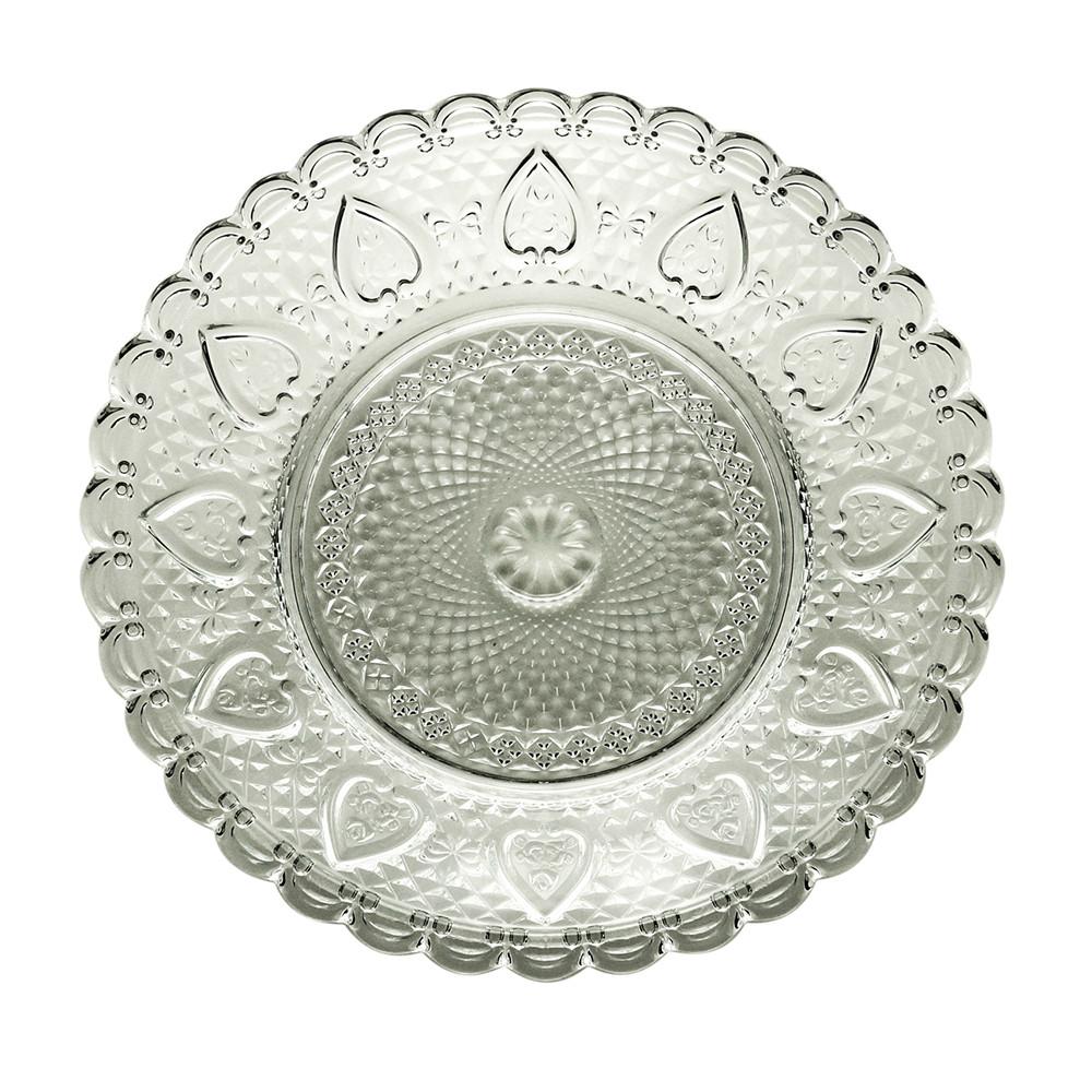 Centro de mesa de vidro king 30cm