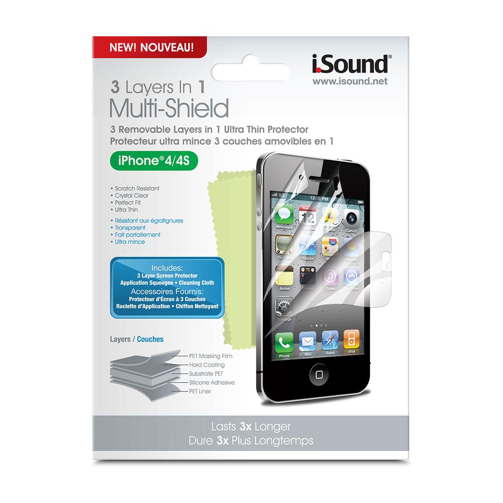 Protetor de tela ultrafino e de alta durabilidade para iPhone 4 e 4S