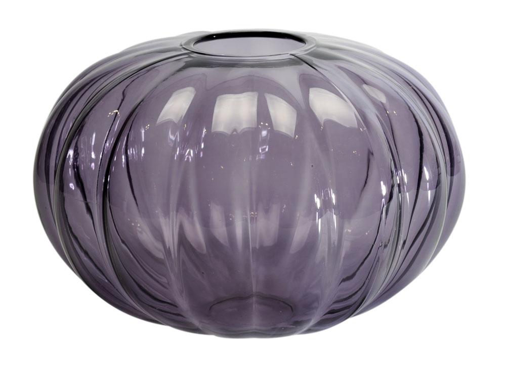 Vaso Bianco e Nero BOMBE VIOLETA 18X25CM