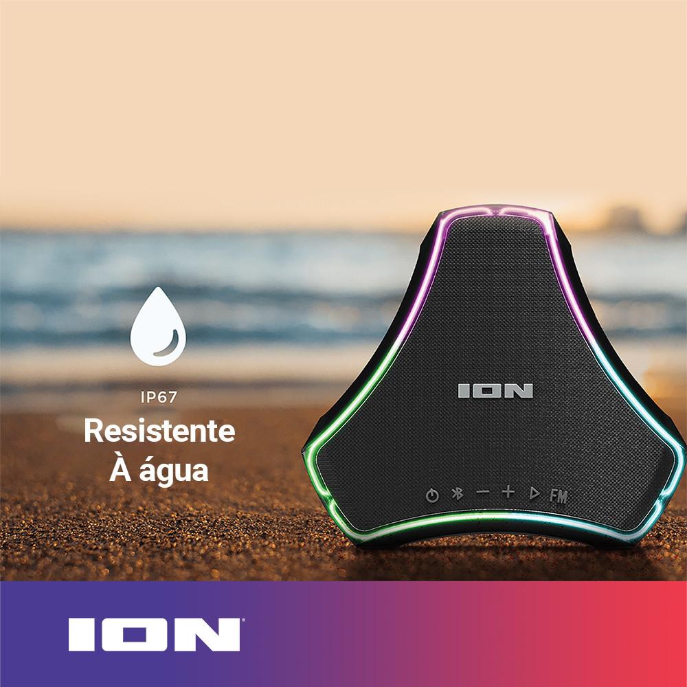 Boombox Flutuante IP67 Resistente À Água 26 Watts Com Iluminação De Led