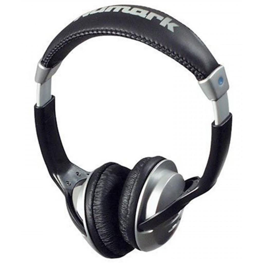 Fone de ouvido para DJ com 7 posições ajustáveis e cabo com 1,8 m de extensão