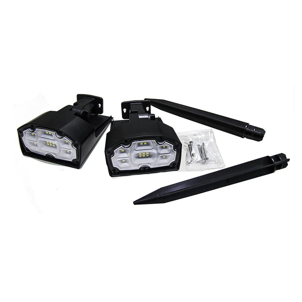Conjunto 2 Luminárias LED LITOM X001-YKC69J energia Solar para uso externo