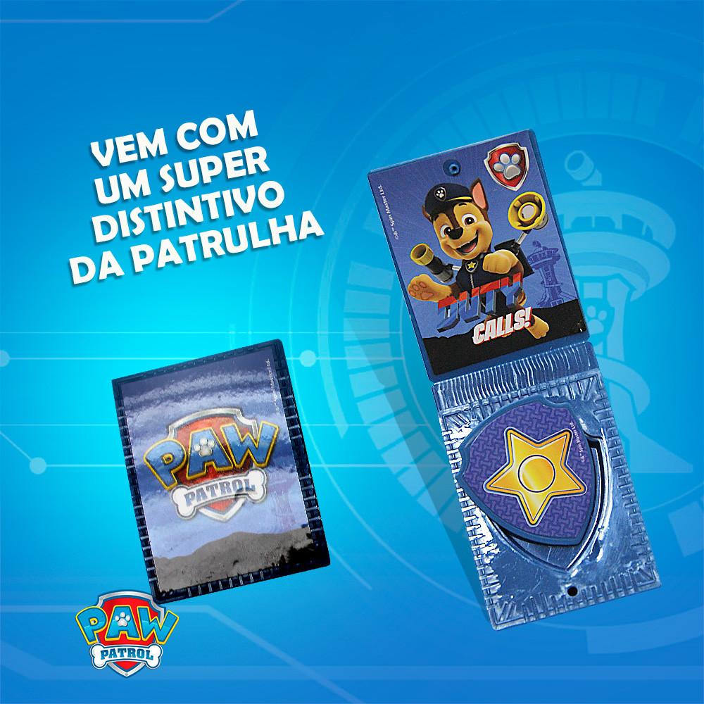 Brinquedo Kit Patrulha Canina Policial Com Distintivo, Chave E Alto Falante Toyng