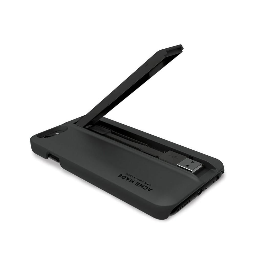 Estojo com cabo de carga e sincronismo lightning - USB para iPhone 6