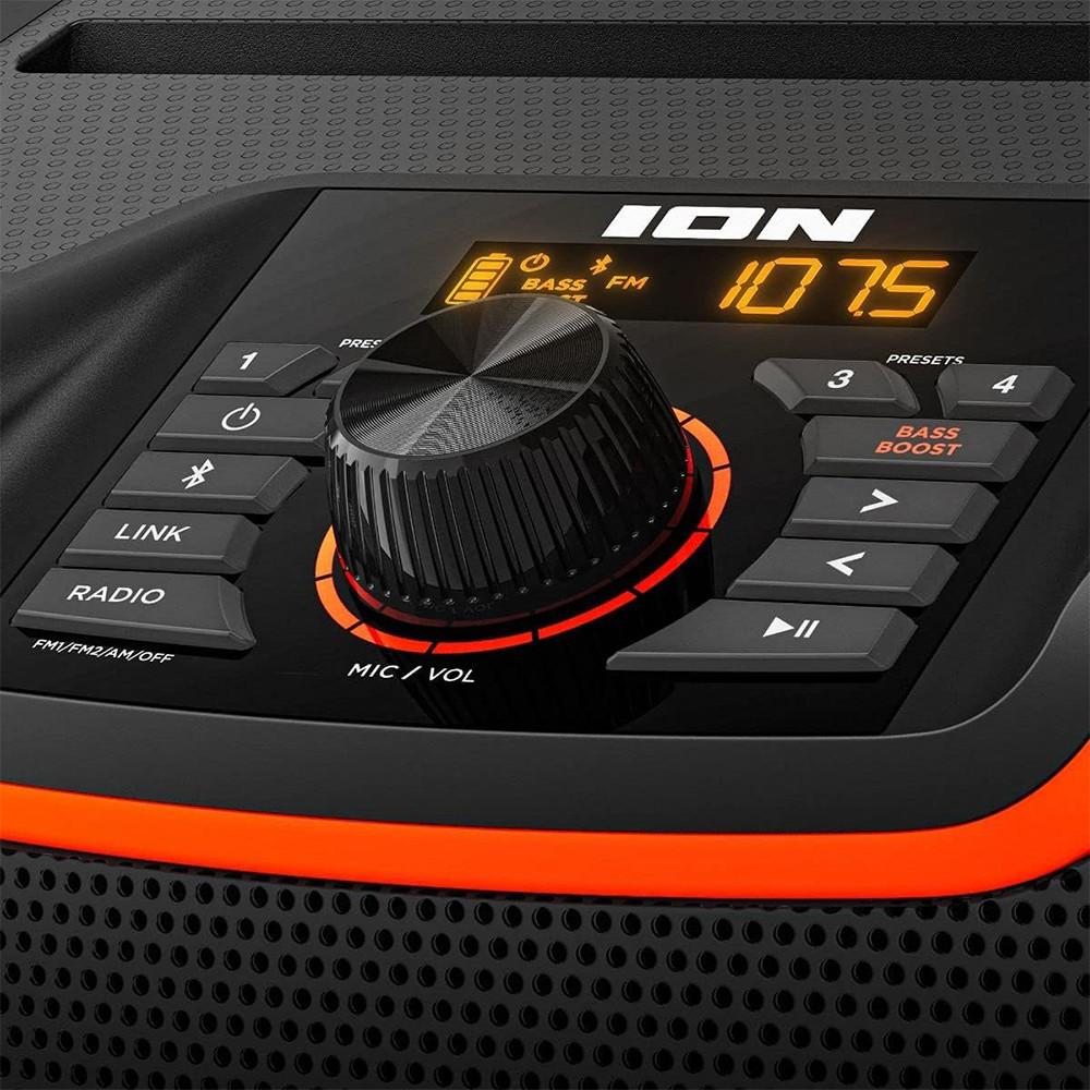 Alto Falante Portátil Sem Fio 120 Watts IPX5 Resistente A Água Com Microfone