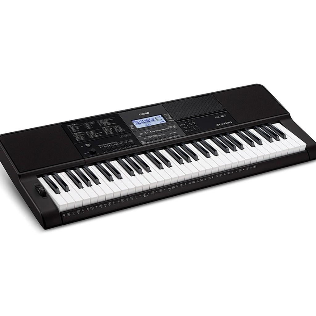 Teclado eletrônico Musical Casio com 61 teclas - Preto