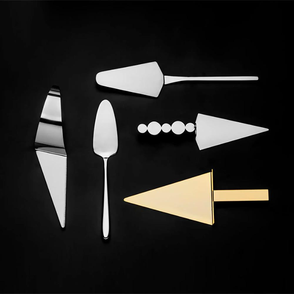 Pá Para Bolo Motta Aço Inox Premium Design Rubens Simões Riva