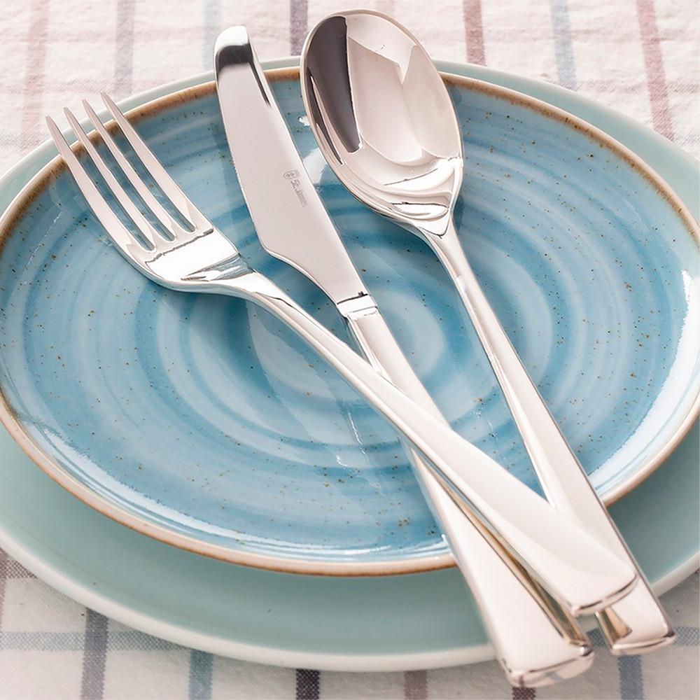 Faqueiro St. James 101 Peças New Silhouette Inox Resistência E Qualidade