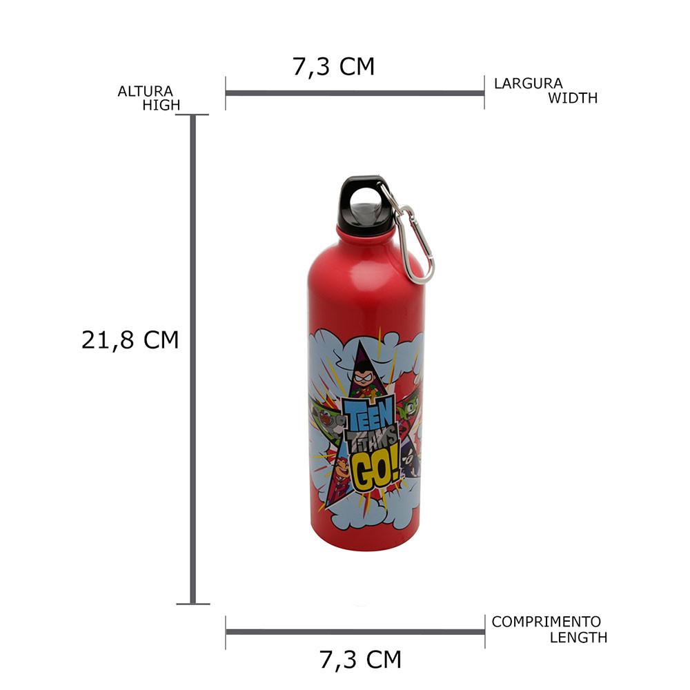 Garrafa em Alumínio Teen Titans 750 Ml